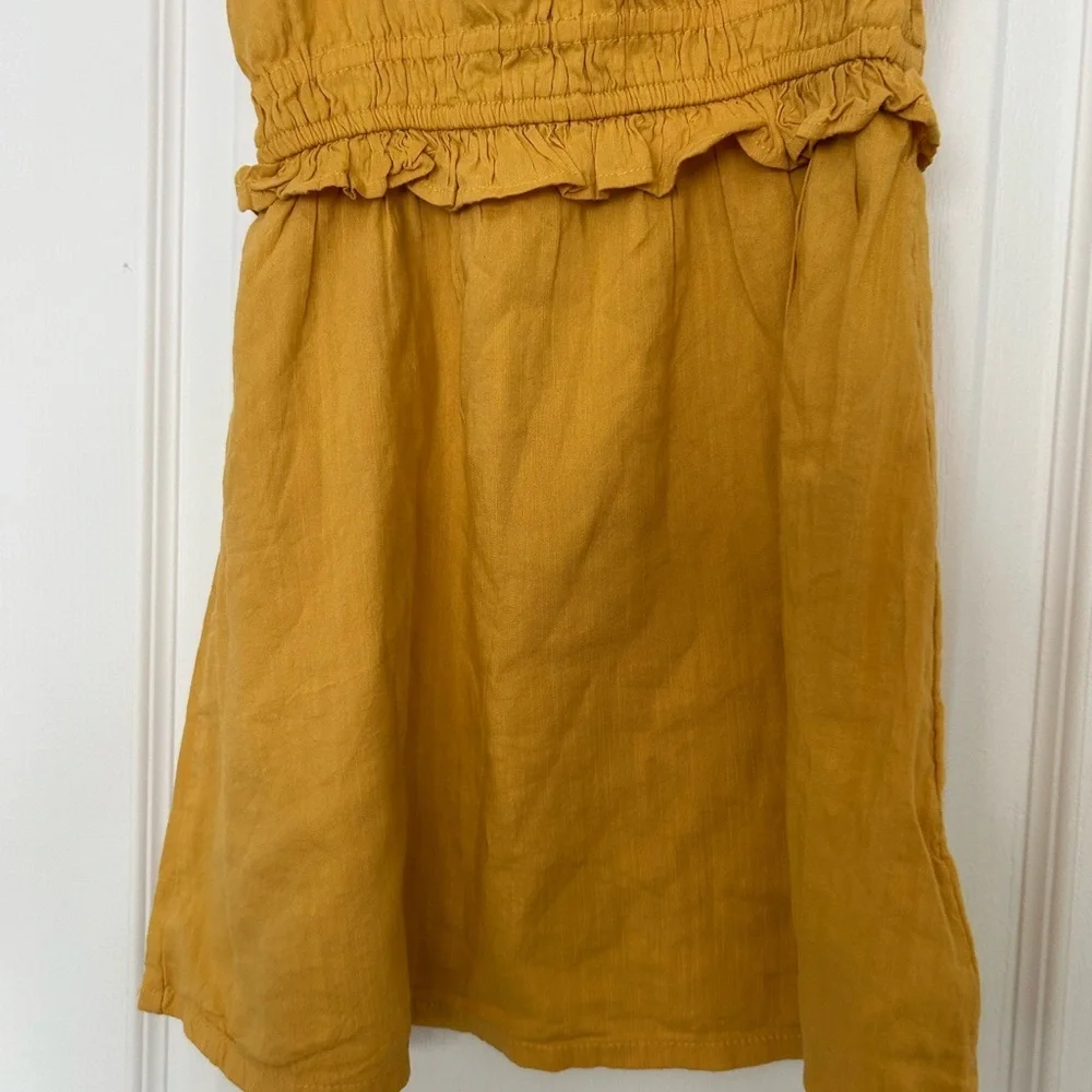 Old Navy Toddler Girl Mustard Yellow Dress - Picture 6 of 6